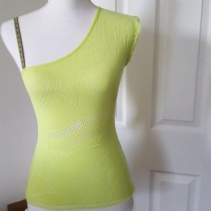 ROBERTO CAVALLI  ONE SHOULDER TOP